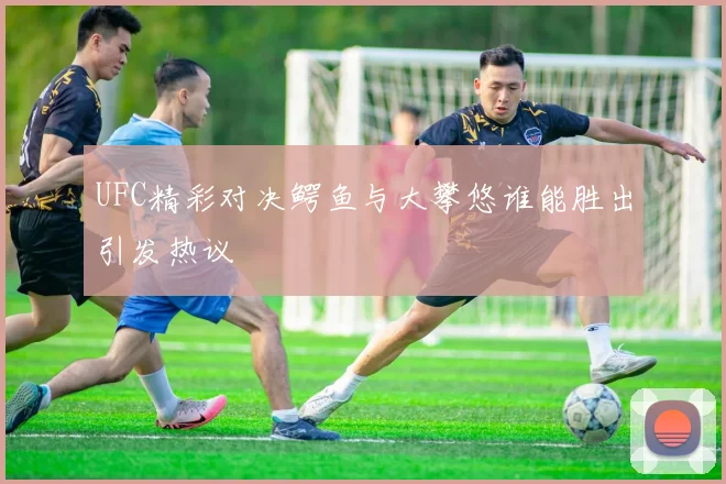 UFC精彩对决鳄鱼与大攀悠谁能胜出引发热议